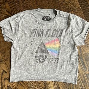 Retro brand Pink Floyd cropped tshirt. Super soft. Brand new condition
